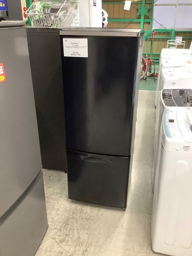 安心の1年保証付き！！　Panasonic　2ドア冷蔵庫　NR-BW17HJ-K  2023年製　168L