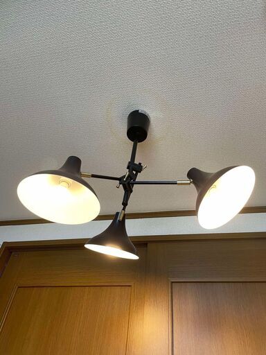 ブルックリンスタイル・3灯ブラックシーリングライト 3灯シーリング