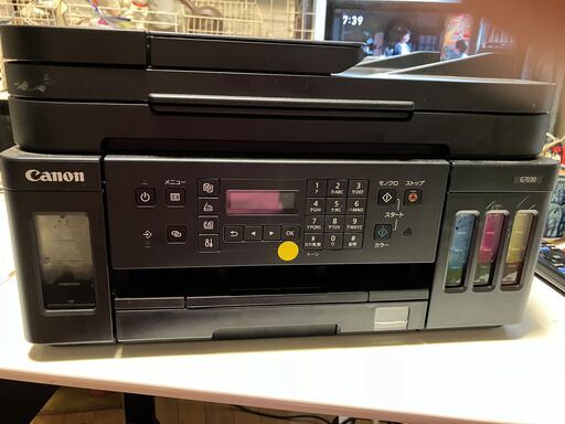 Canon G7030 インクジェット複合機 エラー番号6800  部品取り