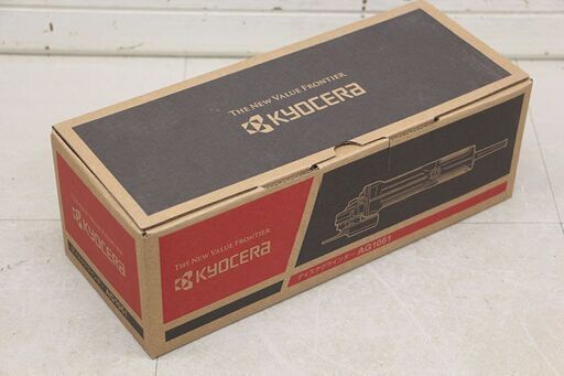 京セラ(Kyocera) 旧リョービ プロ用 ディスクグラインダー AG1061 ブラック 握り径56mm 砥石100mm 電源コード2.5m (D6061kyxY)