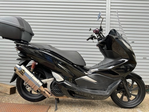 PCX150 2018年式　KF30　SP忠男マフラー・純正リアボックス！　エンジン始動・灯火類OK！