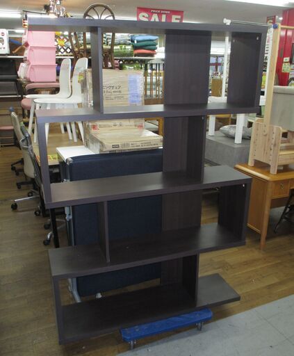 R089 不二貿易 オープンラック、オープンシェルフ、幅120cm Used