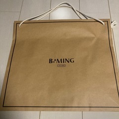 ショップ袋　BEAMS B:MING