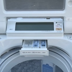 高圧洗浄済み ! ! ◇パナソニック 洗濯機 2019年製 8Kg 槽洗浄 おうちクリーニング タッチパネル操作 NA-SJFA806