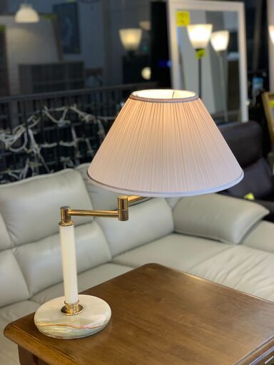 アンティーク テーブルランプ シェードランプ 1灯式（LED） ■高さ58m/シェード高さ21㎝ 幅40cm  検) ロイズ アンティークス■近隣配送無料 買取帝国 朝霞店
