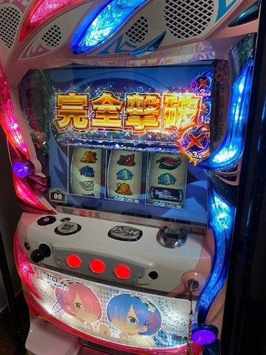 Re:ゼロから始める異世界生活 双子パネル パチスロ実機