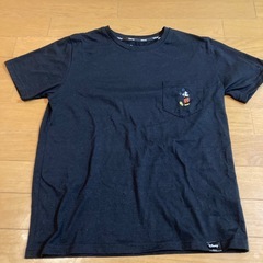 ミッキー黒Tシャツ