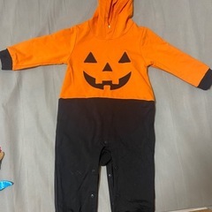 ハロウィン 仮装 子供 かぼちゃ ロンパース ベビー 着ぐるみ ...