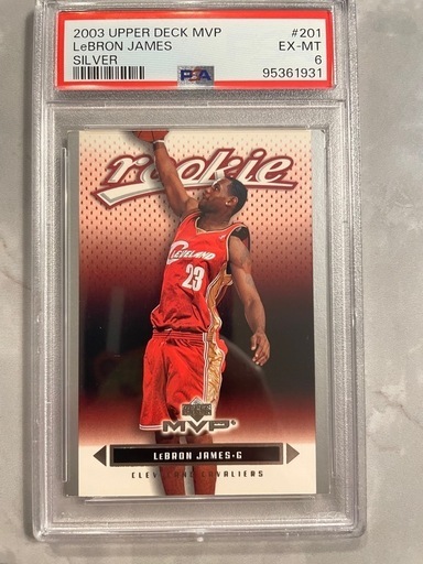 レブロンジェームズ ルーキーカード Bowman レブロンジェームズ