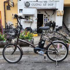 電動自転車 パナソニック 20インチ バッテリー 充電器 付き 3変速