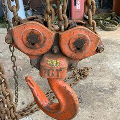 １０トンチェーンブロック象印