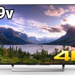 ソニー 49V型 4k液晶 テレビ ブラビア KJ-49X8300D