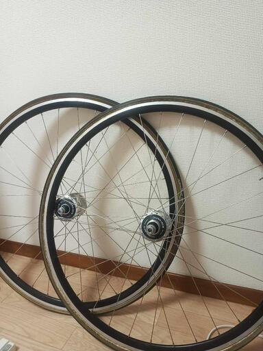 ピストリム(dura ace hb) チューブラーリムセット