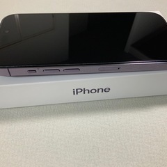 【売約済】美品 iPhone14 Pro(256GB) ディープパープル 