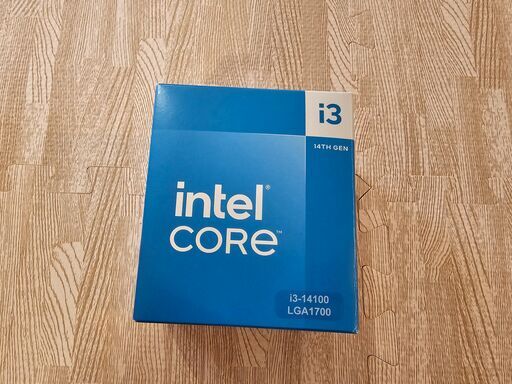 CPU：Intel corei3-14100