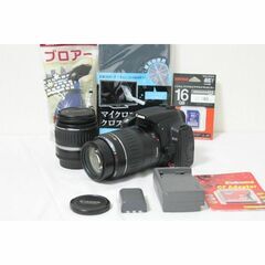 Canon kiss Digital N ダブルレンズ SDカード付き 初心者キット