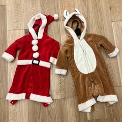 サンタとトナカイ🎅