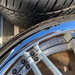 アメ鍛⭐︎ASANTI 22インチ タイヤ付4本セット