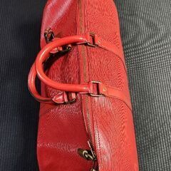 ※9/22まで　ルイヴィトン　大容量バッグ　赤色　ボストンバッグ 9/22まで ルイヴィトン 大容量バッグ 赤色 ボストンバッグ