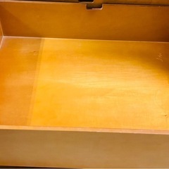 有明・大塚家具購入 ベッド下収納 木製 シングルサイズ　6点 有明・大塚家具購入 ベッド下収納 木製 シングルサイズ 6点