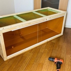 120幅 爬虫類ケージ