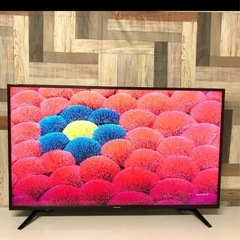 引き取り限定4K高画質液晶50型TV東芝製LSI搭載　