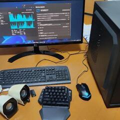 ゲーミングPC WQHDモニタ ゲーム用キーマウセット GTX1...