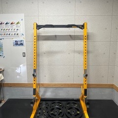 POWERTEC社ハーフラック　バーベルセット