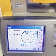 a0916601 トプコン TOPCOM 動作OK 測量機 測量機器 PS-105AC