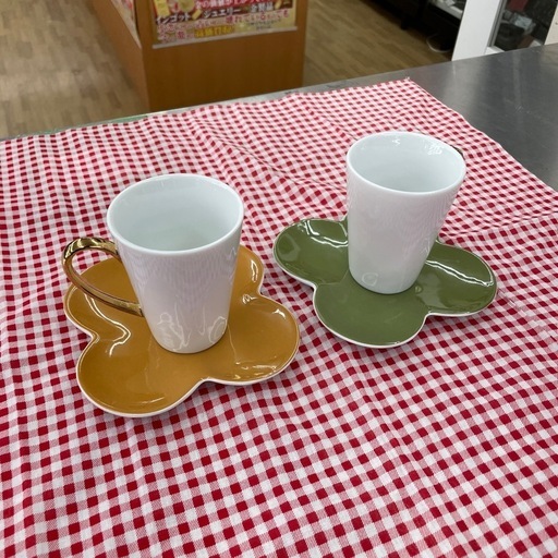 【ドリーム川西店御来店限定】 WOOT/フローラルカップペア/中古品【2003249255627331】