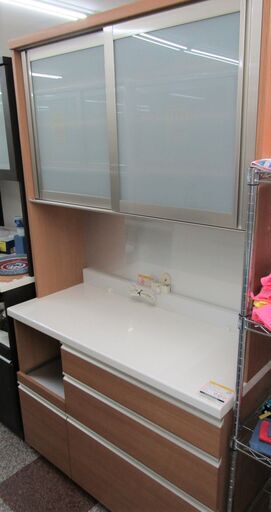 キッチンボード　ソフトクローズ引出し