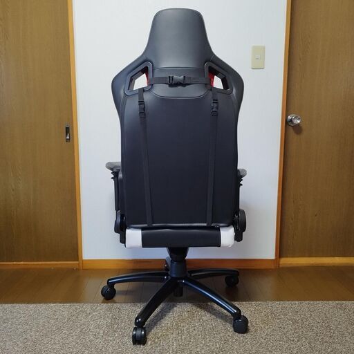 【美品】noblechairs EPIC Real Leather tricolor トリコロール 本革 リアルレザー ノーブルチェアーズ エピック ゲーミングチェア 最高級モデル NBL-RL-EPC-002 B