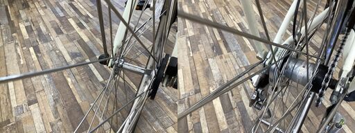 中古電動自転車 ヤマハ PAS ナチュラ L DX ベージュ 26インチ YA115 – e-CHARIty