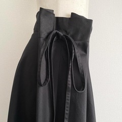 YOHJI YAMAMOTO +NOIR ドローコード 刺繍 ロングスカート