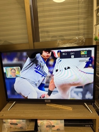 ３点セット　液晶テレビ 32インチ　録画ディスク\u0026DVDプレイヤーもつけます