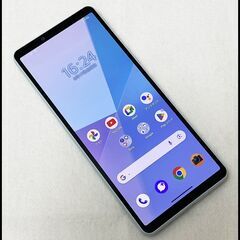 美品 Xperia 10 VI SOG14 ブルー (au 〇判定) エクスペリア