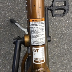 GT BIKES 20インチ BMX ブラウン 車体番号S1806235 エキスパート藤沢辻堂店