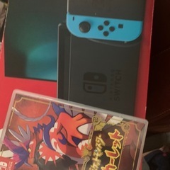任天堂switch ポケモンスカーレット付き
