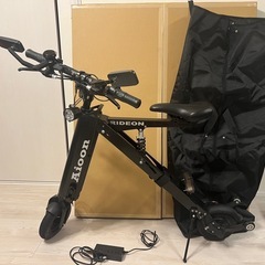 【希少】Aioon 折り畳み式電動バイク（希少BLACK）