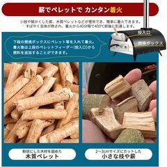 ピザオーブン 持ち運び 収納バック付き キャンプ アウトドアバーベキューグリル ファミリーキャンプ 家庭用
