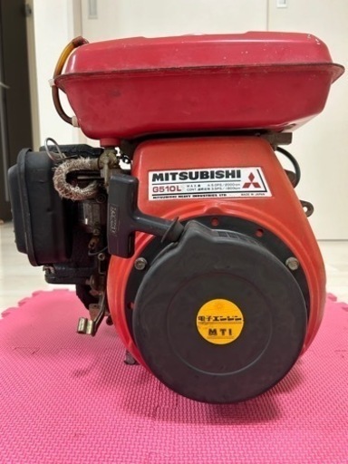三菱 G510L ガソリンエンジン ■最大5.0馬力■ 千葉県我孫子市湖北台から引き取り限定出品