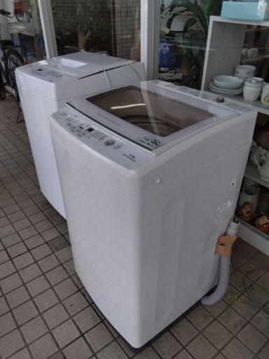 2019年製極上美品  風呂ポンプ内蔵7kg　AQUA(旧三洋電機)　静音　高性能　7kg 洗濯機
