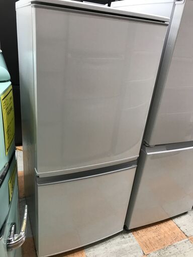 冷蔵庫 シャープ SJ-14E7-KW 2020年製 W(幅)48.0×D(奥行き)59.0×H(高さ)112.5cm ※保証6ヶ月