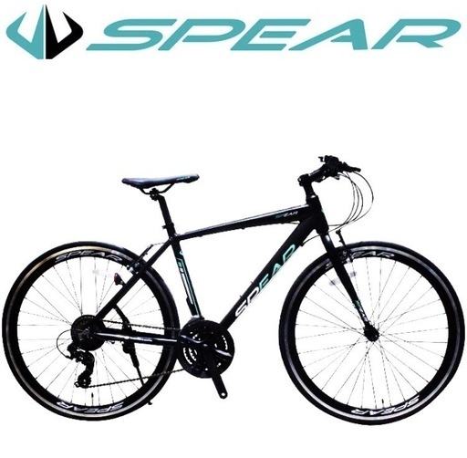 27インチ自転車　クロスバイク　整備必須！