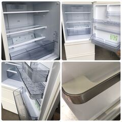 A931 2020年製 AQUA アクア 3ドア ノンフロン冷凍冷蔵庫 272L AQR-27J(W) 石狩市