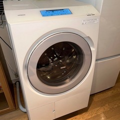 使用1ヶ月！2024購入日立13:7㌔ドラム式洗濯機　bd-st...