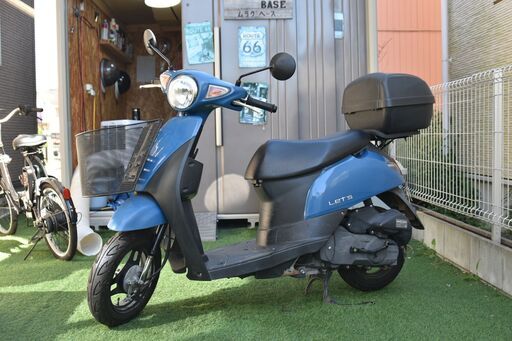 高年式 現行モデル☆お買い得 レッツ CA44A リアボックス付き