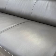 143/609 Karimoku カリモク 本革 3人掛け 3P ソファー