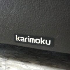 143/609 Karimoku カリモク 本革 3人掛け 3P ソファー