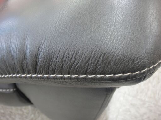 143/609 Karimoku カリモク 本革 3人掛け 3P ソファー ソファ カリモク